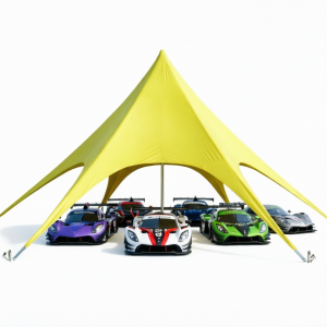 Тент-шатер "ЗВЕЗДА" для автомотоспорта